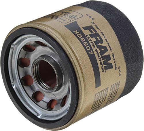 FRAM Synthetic Automotive Replacement Oil Filter, Designed for Synthetic Oil Changes Lasting up to 20k Miles, XG6607P with SureGrip (Pack of 1)