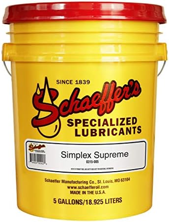 Schaeffer Manufacturing Co. 0315-005 Simplex Supreme Tractor Hydraulic Fluid, 5-Gal Pail