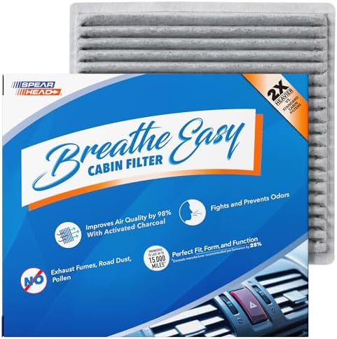 Spearhead Odor Defense Breathe Easy AC & Heater Cabin Air Filter (BE-846A)