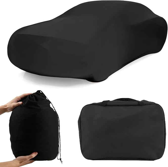 Car Cover Indoor Compatible with Ford Thunderbird 2002-2005,Stretch Satin Dust-Proof Protection Ultimate Custom Full Car Cover for Underground Garage, Car Show
