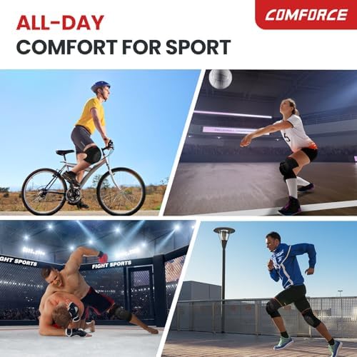 Knee Pads for Men Women, Anti-slip Knee Sleeve, Sponge Knee Pads