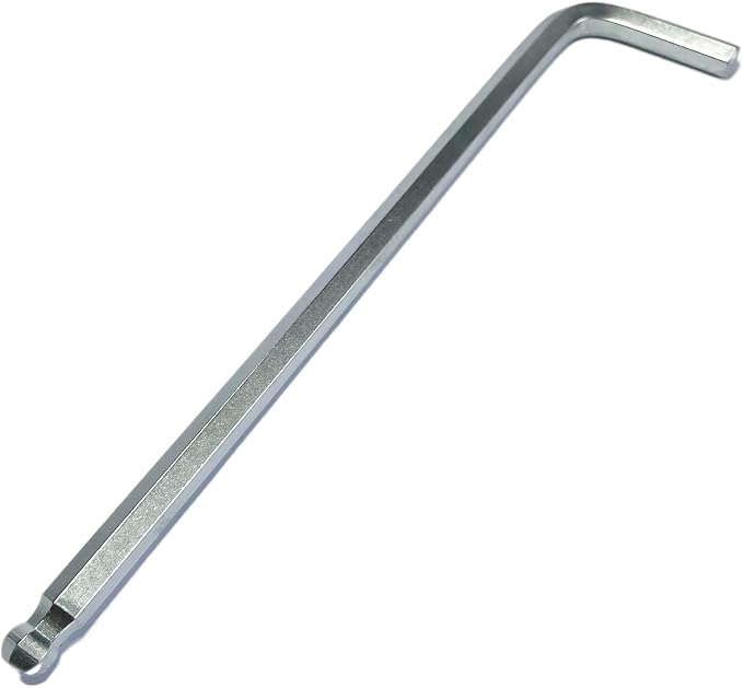 1pcs 7mm Ball End Allen Wrench sets,7mm Hex Key Wrench set,7mm ball end Hex Driver allen key Door Key L Shaped hex wrench set with Long Arm 185mm lengh.7mm ball end hex wrench