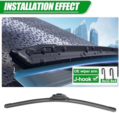 Windshield Wiper Blades compatible with 2014-2021 Jeep Grand Cherokee