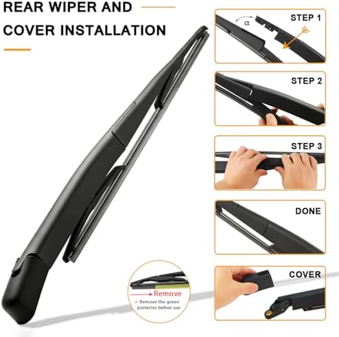 Rear Wiper Arm Blade Replacement for Ford Expedition Navigator
