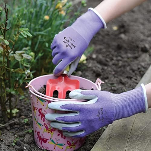 SHOWA Atlas 370B Professional Nitrile Work Gloves,for Landscaping, Gardening & Assembly, General Purpose Gloves
