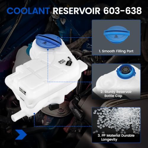 603-638/8E0121403 Coolant Tank for Audi A4 02-09