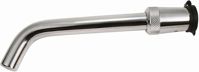 Trimax TR125 Deluxe 1/2" Key Receiver Lock - Bent Pin Style,Chrome