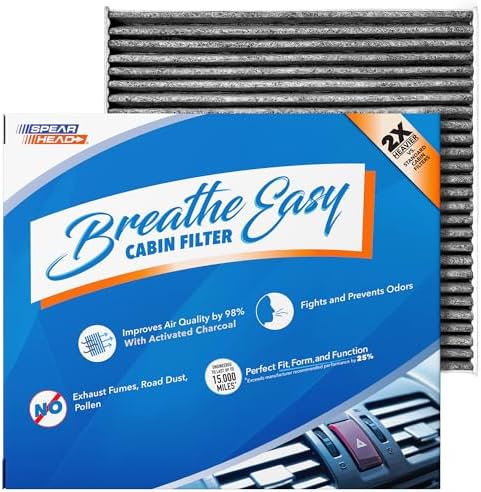 Spearhead Odor Defense Breathe Easy AC & Heater Cabin Air Filter (BE-374)