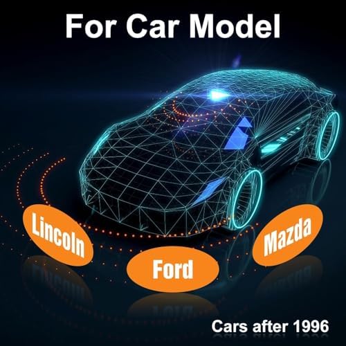 ELM327 USB Adapter OBD2 Scanner for Windows, ELMconfig FoCCCus Diagnostic Scan Tool with MS-Can/HS-Can Switch for Ford Lincoln Mazda Mercury Series Vehicles
