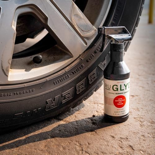 12 oz Bottle: Superior Rubber Lubricant for Smooth Tire Mounting & Enhanced Bead Protection on Cars, Trucks, and Motorcycles, Ready to Use Spray