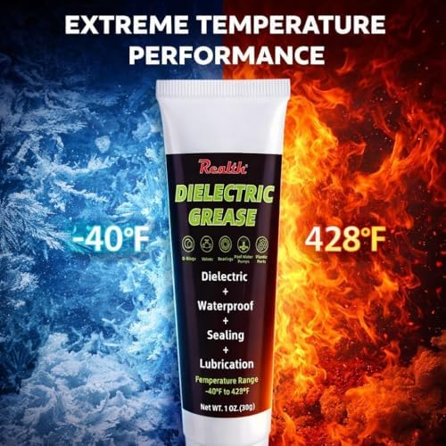 Realth Dielectric Grease for Electrical Connectors 1 oz, Anti-Corrosion