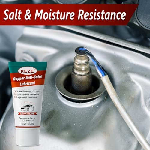 Keze Copper Antiseize Thread Lubricant Grease High Temp Anti-Seize Grease