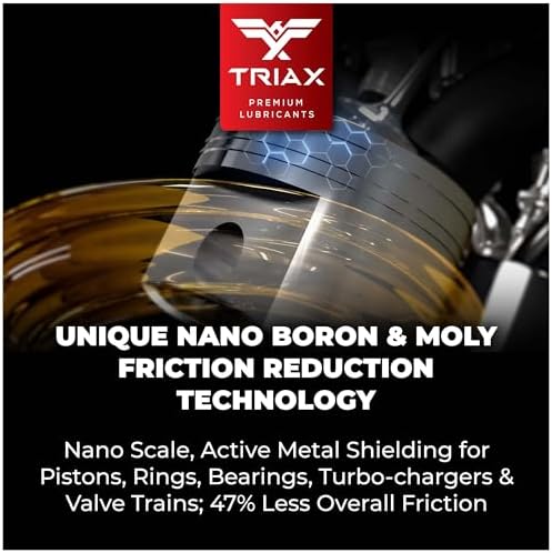 TRIAX Euro VX 5W-30 Full Synthetic Ester, Compatible with VW 507.00/504.00, VW Audi 502.00, 505.01, BMW LL-04, Porsche C30, ACEA C3, Mercedes 229.51, 229.5, 229.31 (5 Quart)