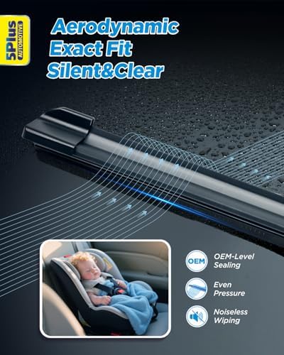 5 PLUS Wiper Blades fits Nissan Altima 2019-2025 Bundle with Car Wash Towel