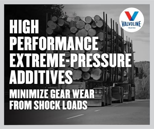 Valvoline High Performance SAE 75W-90 Gear Oil 1 QT, Case of 12