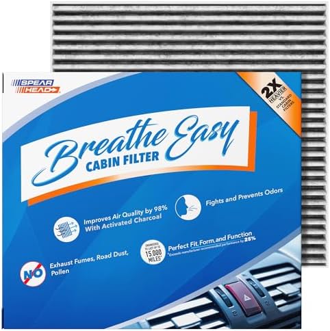 Spearhead Odor Defense Breathe Easy AC & Heater Cabin Air Filter (BE-283)