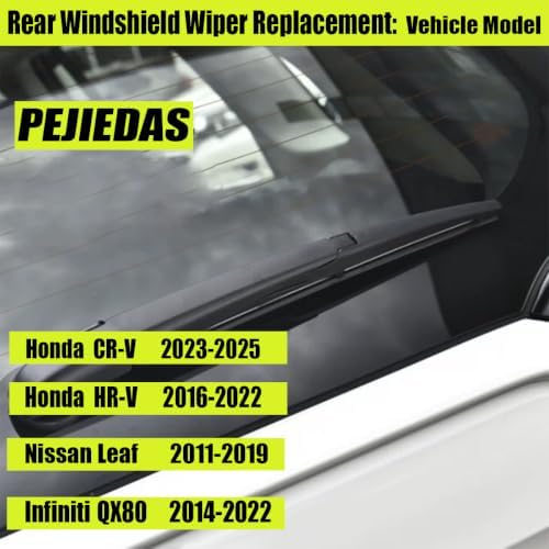 10-inch Rear Windshield Wiper Blade, Replacement for Honda HR-V 2016 2017 2018 2019 2020 2021 2022,Nissan Leaf 2011-2016 2017 2018 2019 OE Style