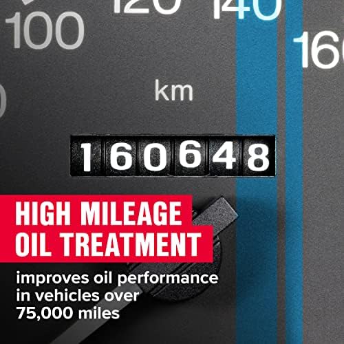 STP High Mileage Oil Treatment + Stop Leak - 15 FL OZ (Pack of 2)