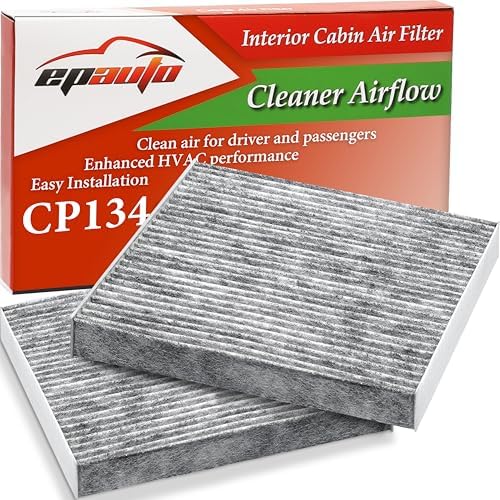 EPAuto CP134 (CF10134) Premium Cabin Air Filter Activated Carbon, 2 Packs