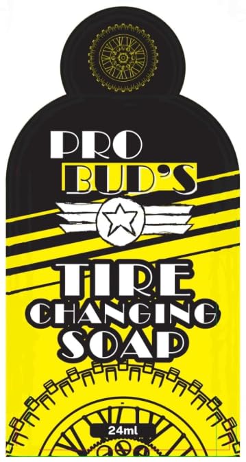 Pro Bud's Tire Mounting Paste - Peerless Lubrication Tire Mounting Lube for Quick Changing and a Secure Fit - Slip-Resistant - 0.5 oz.