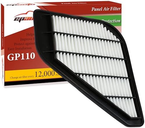 EPAuto GP110 (CA10110) Engine Air Filter Replacement for Chevrolet and GMC
