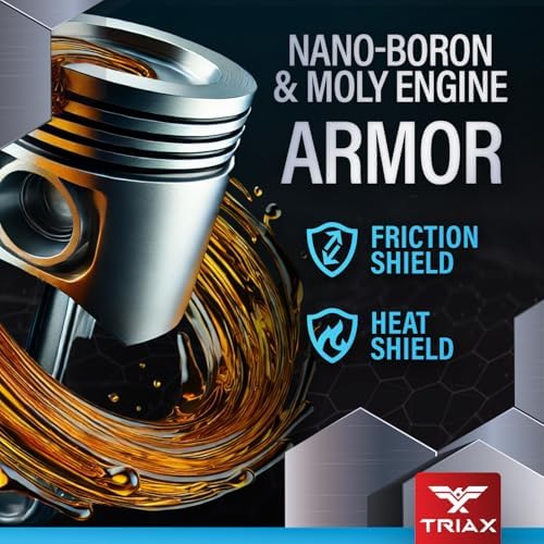 Triax Fleet Supreme ESP 5W-40 API CK-4 Full Synthetic Heavy Duty Diesel Engine Oil | Moly Boron Friction Modified | Extended Drain (1 Gallon)