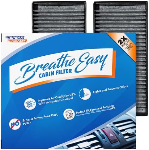 Spearhead Odor Defense Breathe Easy AC & Heater Cabin Air Filter (BE-936)