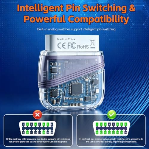 AI OBD2 Scanner Car Code Reader Diagnostic Scan Tool