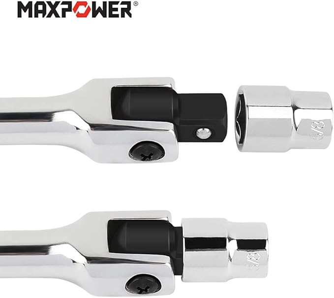 MAXPOWER 24-Inch Breaker Bar 1/2-Inch Drive Flex Handle
