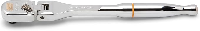 GEARWRENCH 1/4" Drive 120XP Full Polish Chrome Flex Head Teardrop Ratchet | 81012XP