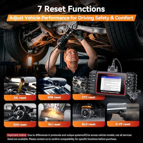 iCarsoft MBII for Mercedes Benz, Reads and Clears Trouble Codes, EPB,SAS, ETC Reset