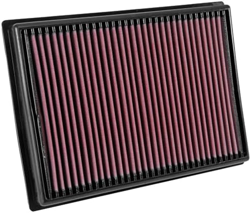 K&N High-Flow Original Lifetime Engine Air Filter: Increase Power: Premium, Washable: Compatible with 2004-2024 Mitsubishi/Toyota: (See Product Description for Select Models) 33-3045