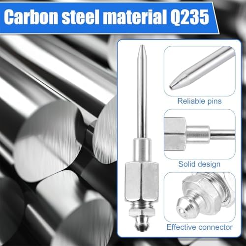 Grease Gun Tips 7PCS Kit,90 degree Grease Gun Coupler Needle Tip Fittings
