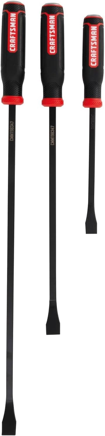 CRAFTSMAN Utility Pry Bar Set, 3 Piece, Includes 12”, 18” & 24” (CMMT98347)