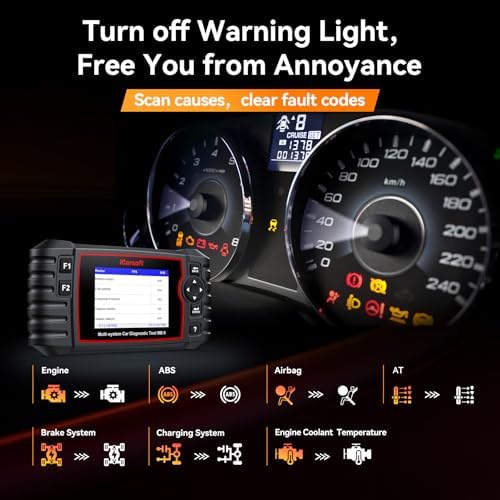iCarsoft MBII for Mercedes Benz, Reads and Clears Trouble Codes, EPB,SAS, ETC Reset