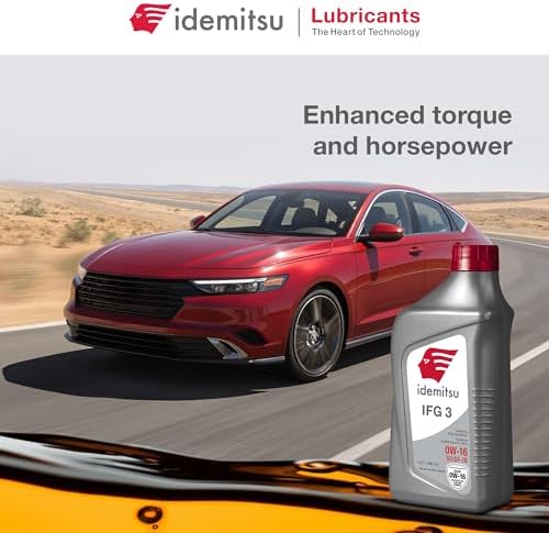 Idemitsu IFG3 0W-16 SP/GF-7B Full Synthetic Motor Oil – 1 Qt, Case of 12