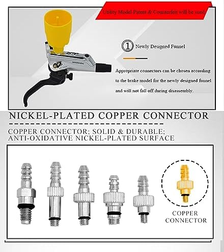 Bicycle Brake Bleed Kit for Shimano TEKTRO MAGURA Zoom Bike Mineral Oil Hydraulic Disc Professional Tool Set