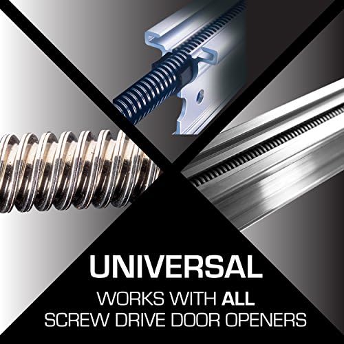 Genie Screw Drive Lube – Reduce Noise with Only Recommended Lubricant Garage Door Openers, 0.25 oz. Each (3 Pack) -GLU-R, 9.00in. x 7.00in. x 0.60in, Original Version
