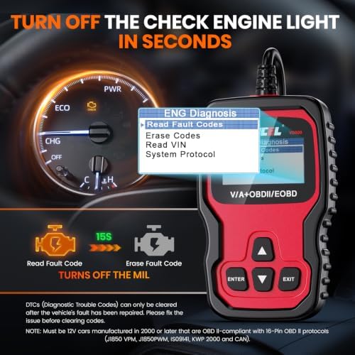 ANCEL VD500 OBD2 Scanner Diagnostic Tool for Volkswagen VW Audi Skoda Seat Diagnosis Check Engine Light EPB ABS SRS Code Reader Oil Throttle Position Adaption Brake Pad Reset