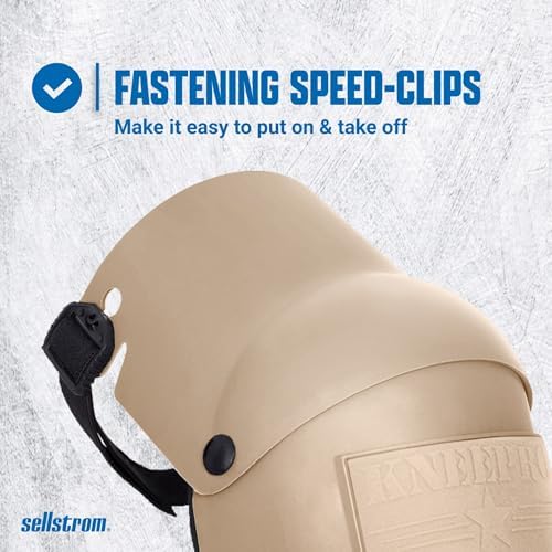 Sellstrom KneePro Professional Construction Kneepads for Work - Men & Women