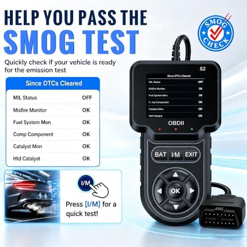 OBD2 Scanner, Check Engine Code Reader, Car Scanner Diagnostic Tool