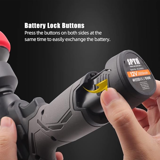 Cordless Car Rotary Polisher Tool