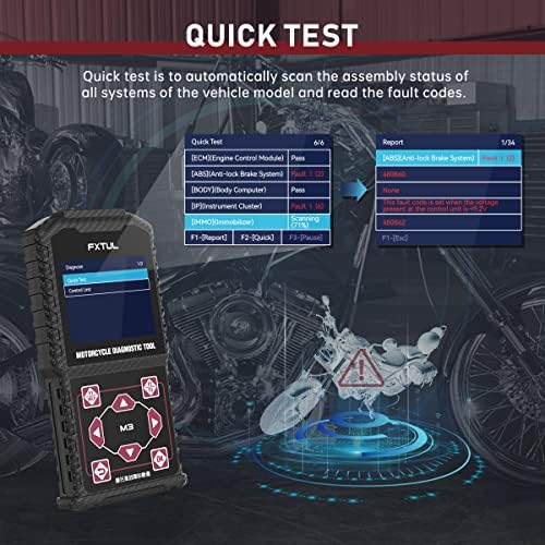M3-C Motorcycle Diagnostic Tool for Suzuki Vespa Euro 5
