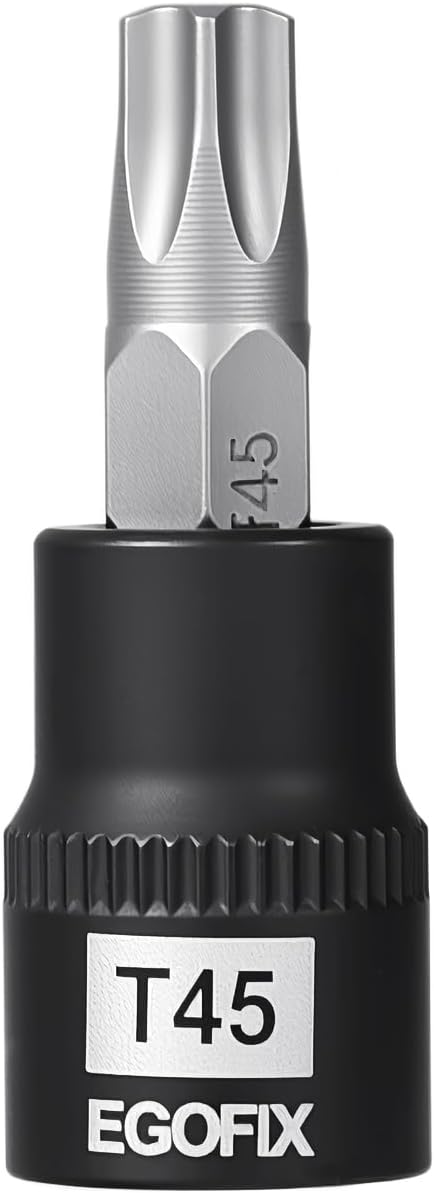 3/8 Inch Drive x T45 Torx Bit Socket