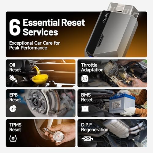 TOPDON Carpal OBD2 Scanner Bluetooth - All System Diagnostic Tool with AI