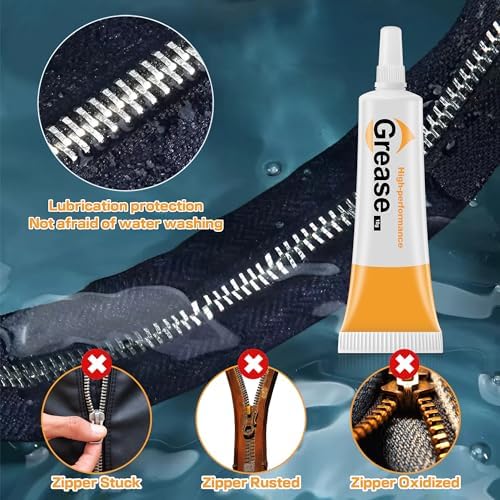 5 Pack Zipper Lubricant for Metal and Plastic