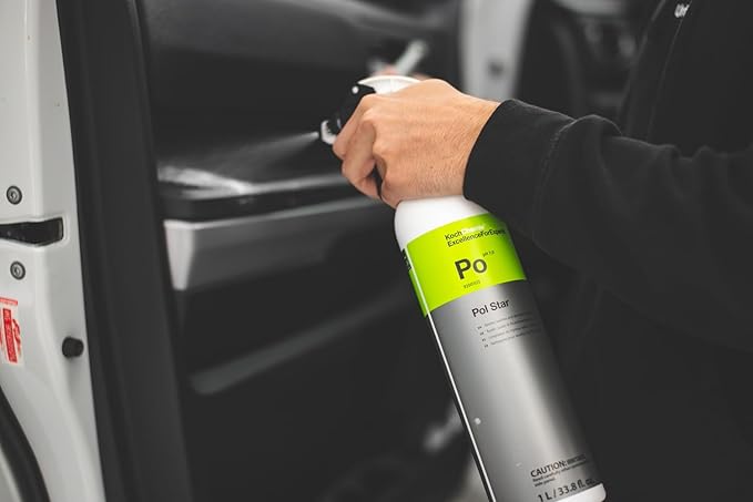 KOCHCHEMIE Pol Star - Vehicle Leather & Suede Cleaner; Effective Natural Vehicle Cleaner with Protection Formula; Cleans and Protects Cars Without Leaving Water Marks (5 Liter)