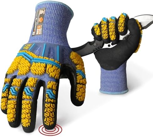 Schwer ANSI A4 Impact Protection Gloves, Ultra Durable, PM3900-T, M