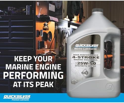 Quicksilver 25W-50 High Performance Marine Engine Oil