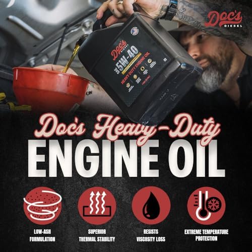 Doc's Diesel 5W-40 Full Synthetic Heavy Duty Oil, Cold Start, 192 Gal Skid